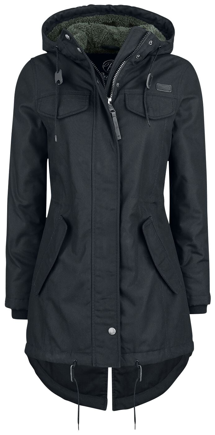 Parka  de Brandit - Parka Femme Mash Lake - S à 5XL - pour Femme - noir - Brandit