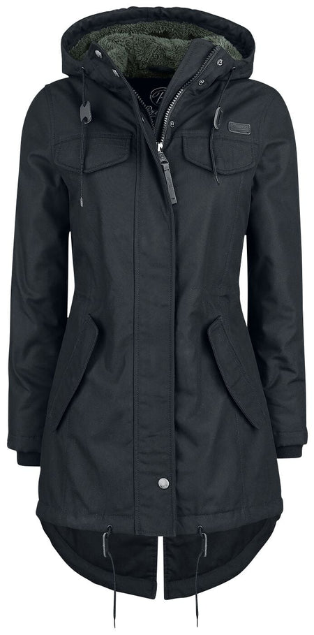 Parka  de Brandit - Parka Femme Mash Lake - S à 5XL - pour Femme - noir - Brandit