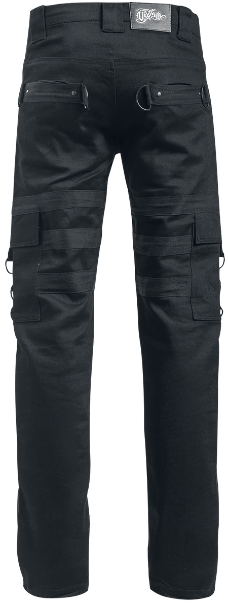 Pantalon en toile Gothic de Vixxsin - Pantalon Liam - W30L32 à W38L34 - pour Homme - noir - Vixxsin - View 2