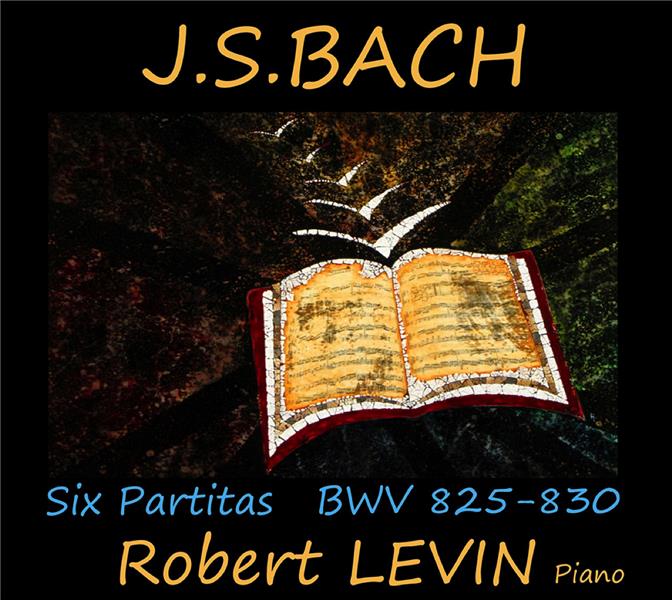 Six Partitas BWV 825-83 - Front Cover