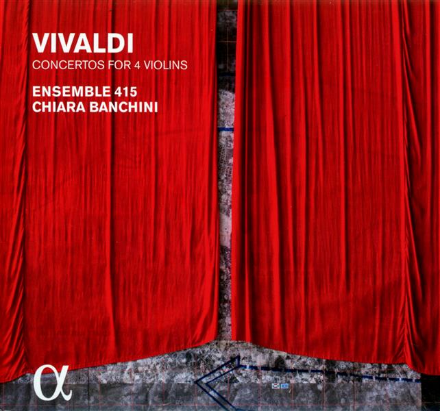 Concertos pour 4 violons - Front Cover