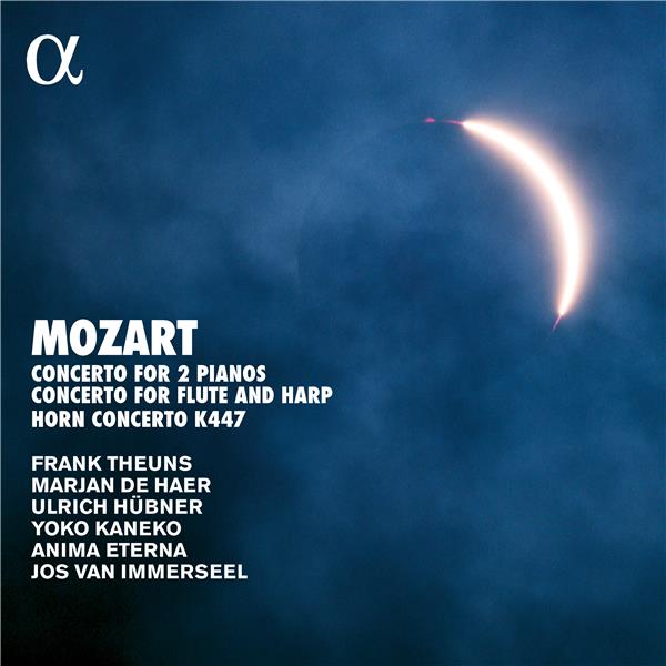 Mozart : Concerto pour deux pianos, Concerto pour flûte et harpe - Front Cover