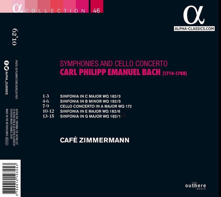 Symphonies Concerto pour violoncelle - Front Cover