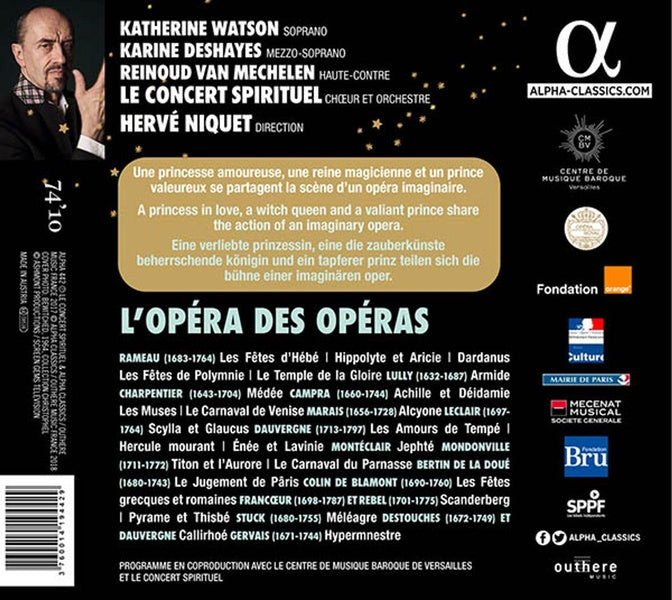 L'Opéra des opéras - Front Cover