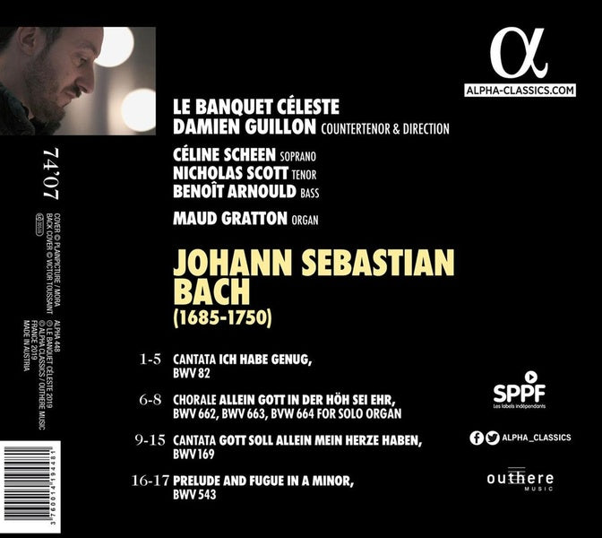 Cantates BWV 169 et 82 - Front Cover