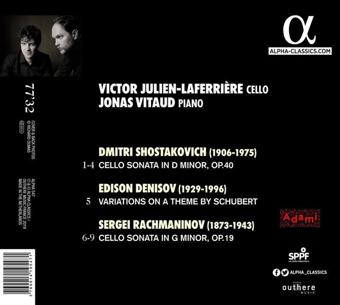 Sonates pour violoncelle - Front Cover