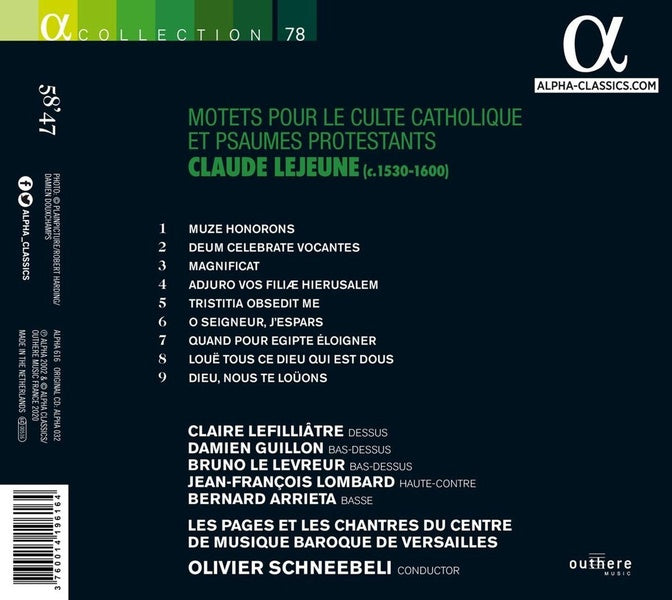 Motets pour le culte catholique et psaumes protestants - Front Cover