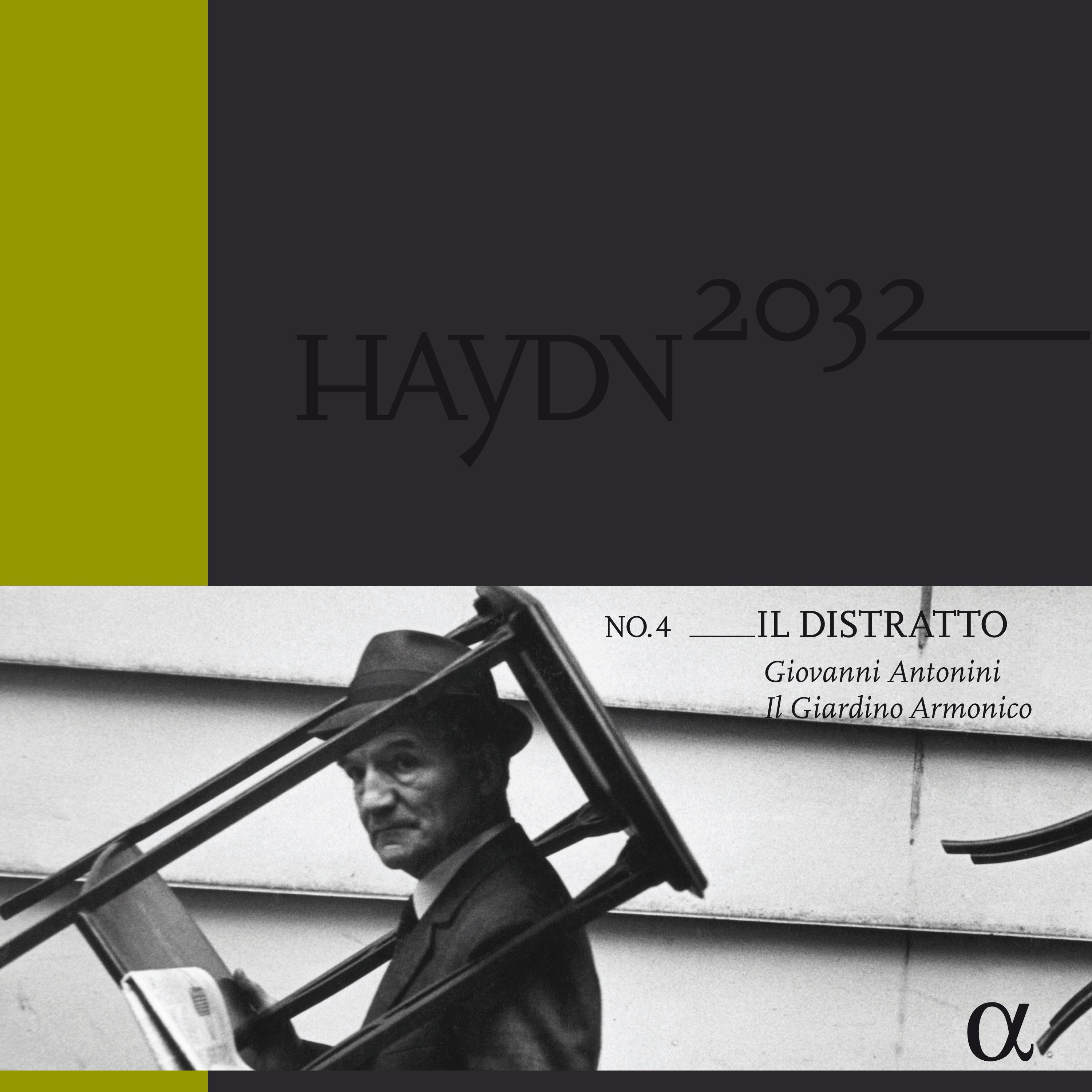 Haydn 2032 Volume 4 Il Distratto - Front Cover