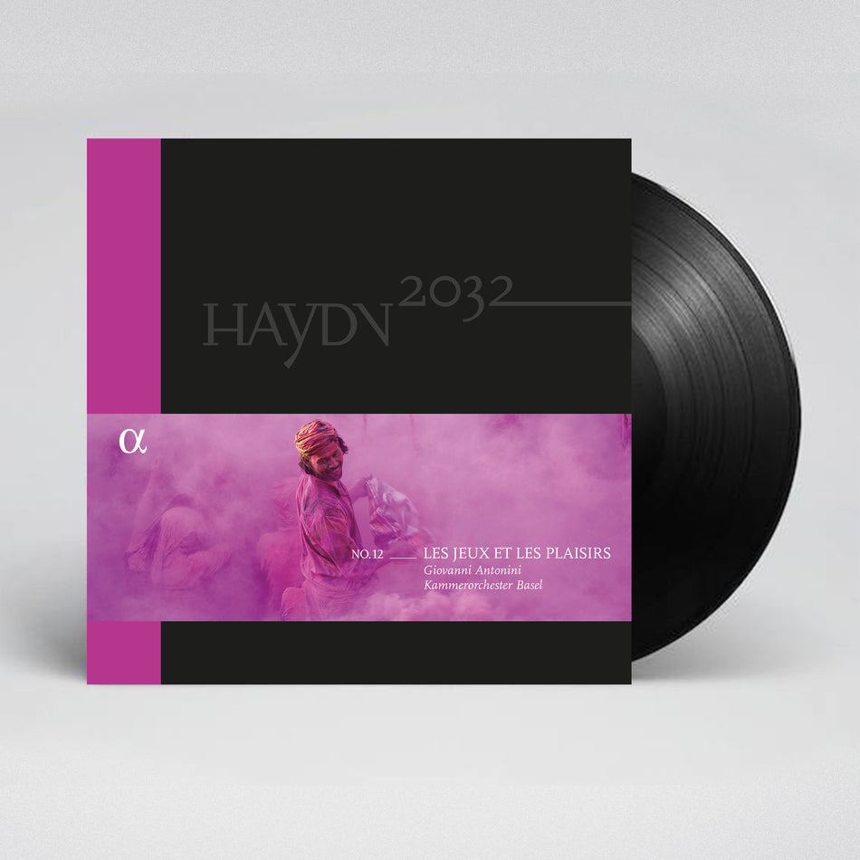 Haydn 2032, Vol. 12 : Les Jeux et les Plaisirs (LP version) - Front Cover