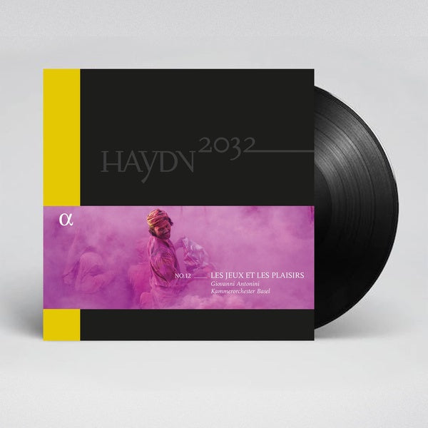 Haydn 2032, Vol. 12 : Les Jeux et les Plaisirs (LP version) - Front Cover