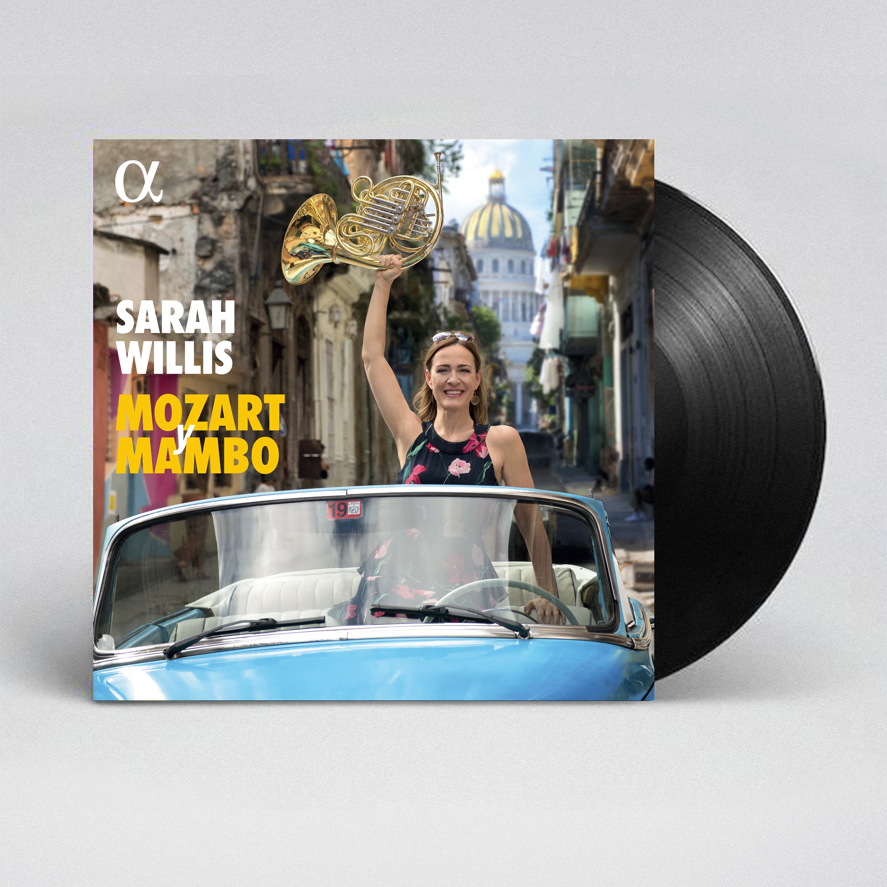Mozart y Mambo - vinyl version - Front Cover