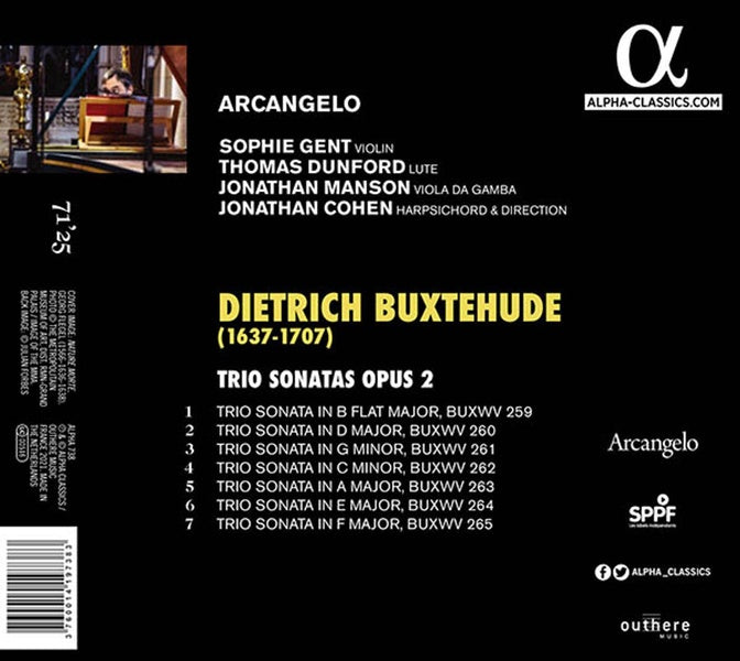 Sonates en trio Opus 2 - Front Cover
