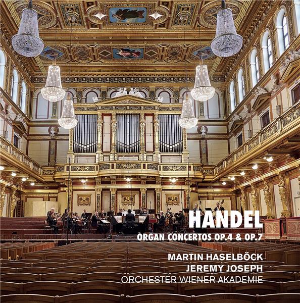 Concertos Pour Orgue Opus 4 et Opus 7 - Front Cover