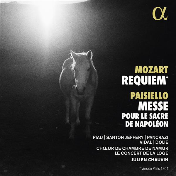 Mozart : Requiem / Paisiello : Messe pour le sacre de Napoleon - Front Cover