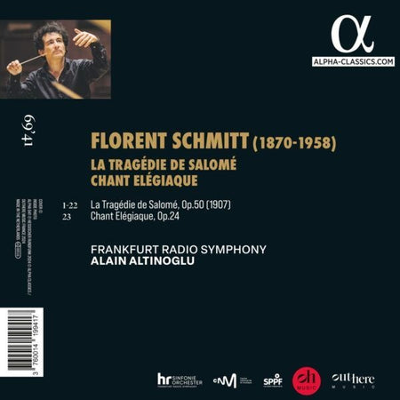 La tragédie de Salomé / Chant élégiaque - Front Cover