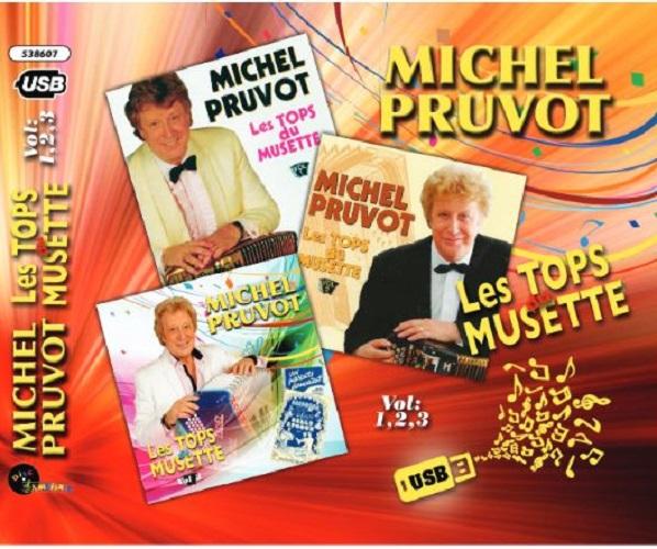 Les Tops du Musette Volume 1, 2 & 3 Version Clé USB - Front Cover