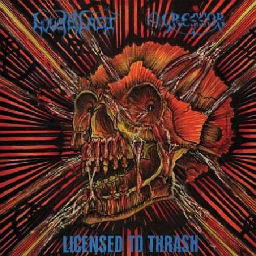 Licensed To Thrash - Front Cover