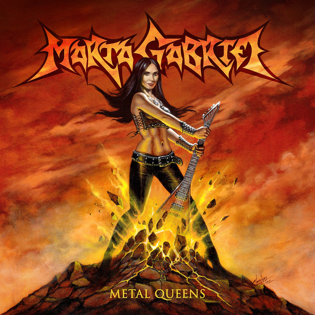 Metal Queens - Front Cover
