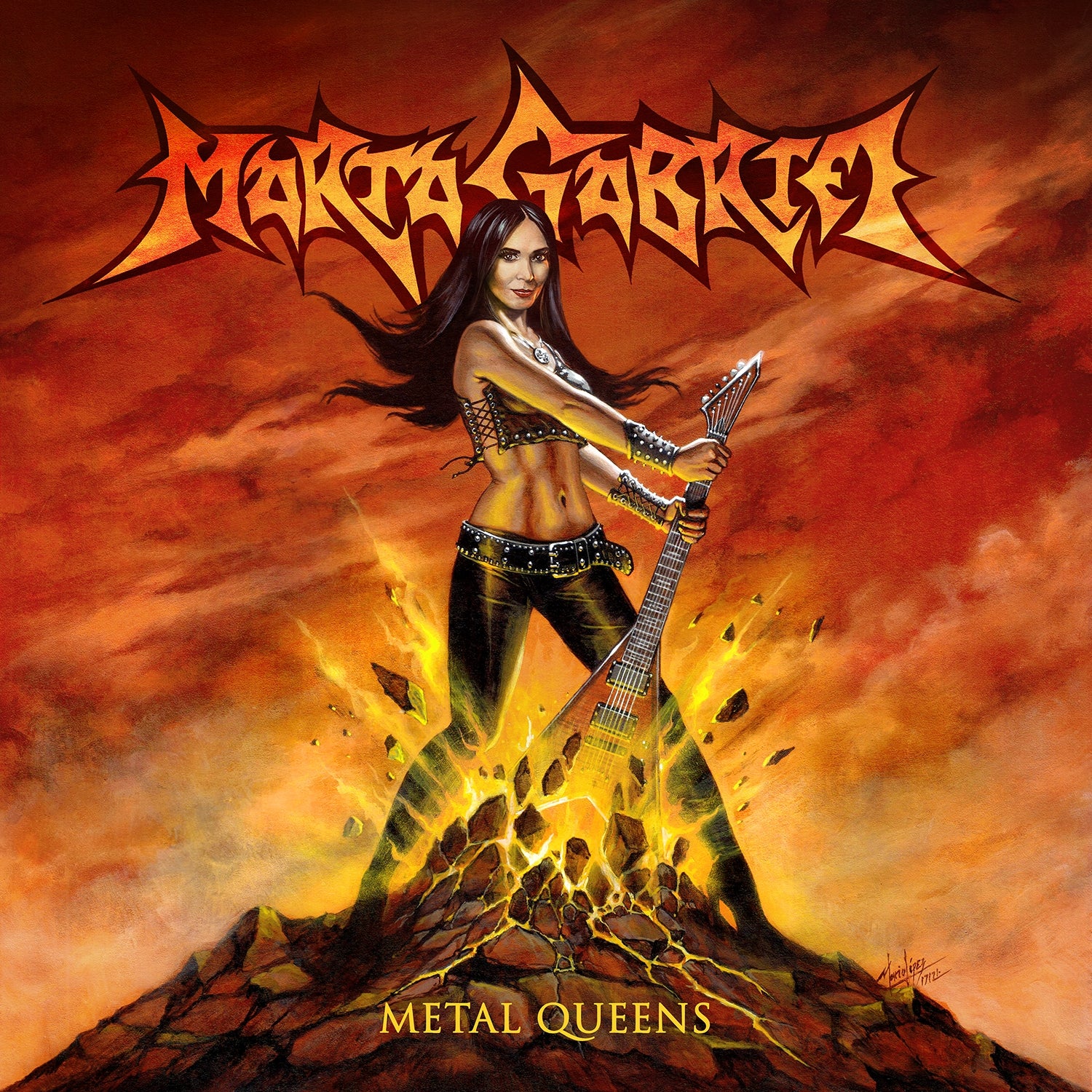 Metal Queens - Front Cover