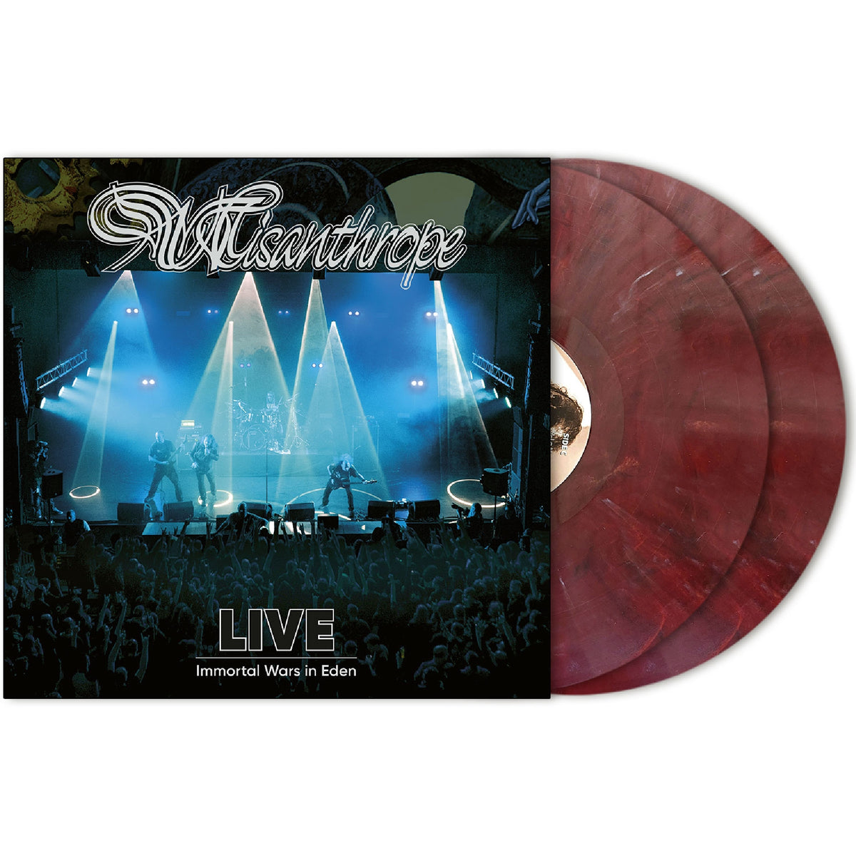 LIVE - Immortal Wars In Eden - Front Cover