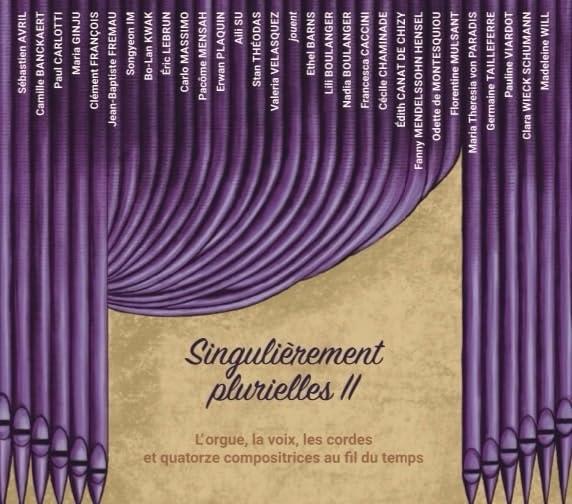 Singulièrement plurielles II - Front Cover