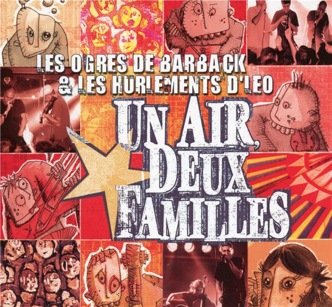 Un air, deux familles Inclus un livret 12 pages - Front Cover
