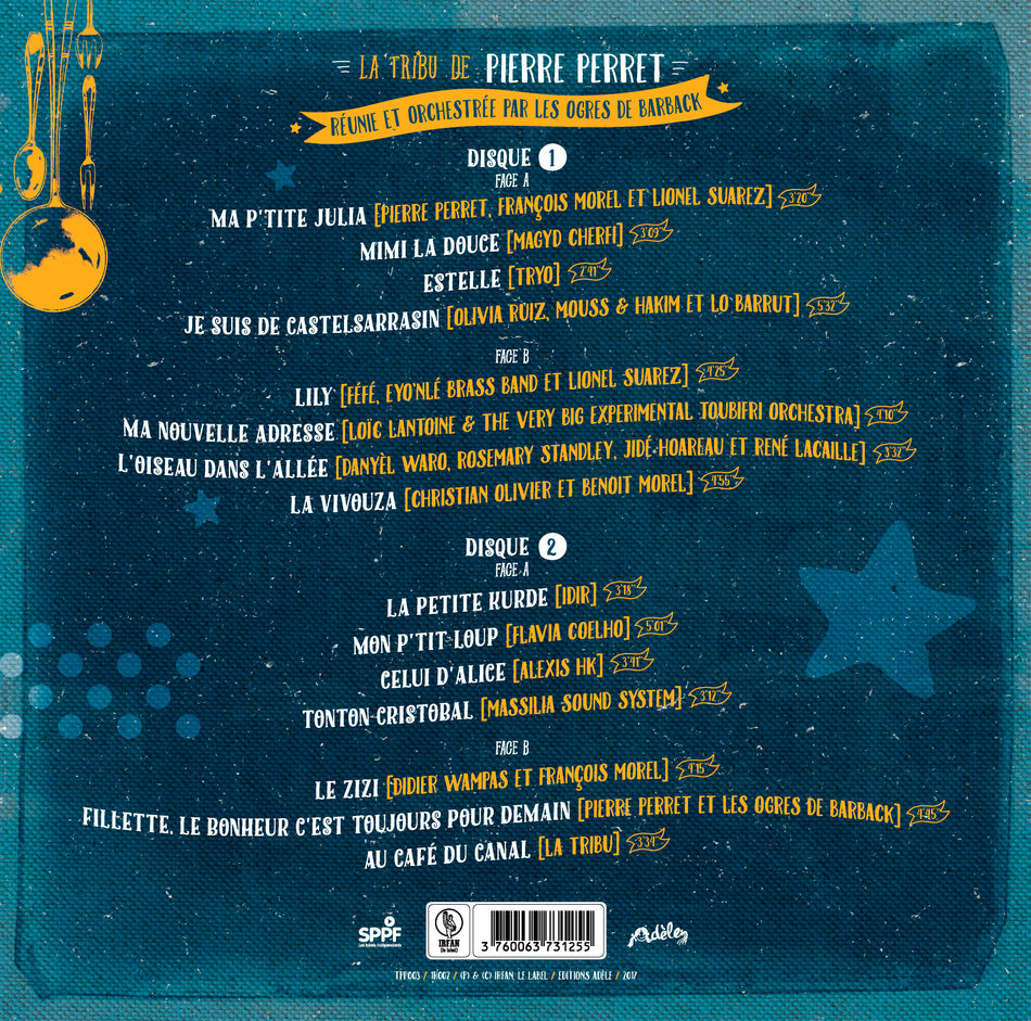 Au café du Canal - Back Cover