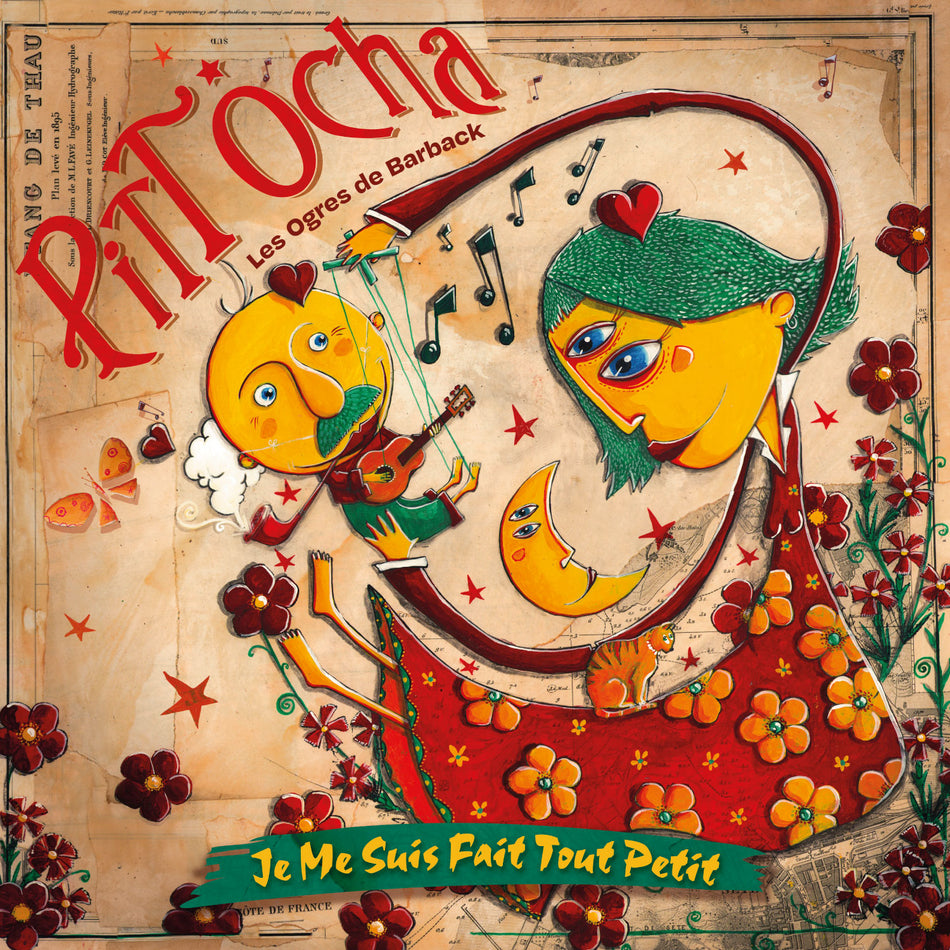 La Pitt’ danse / Je me suis fait tout petit (45 tours) - Back Cover