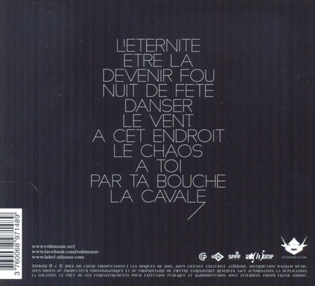 La cavale - Back Cover
