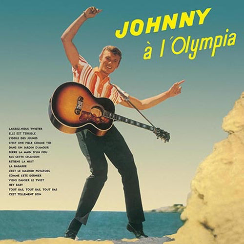 Vinyle Johnny Hallyday "Olympia 1962" - Front Cover