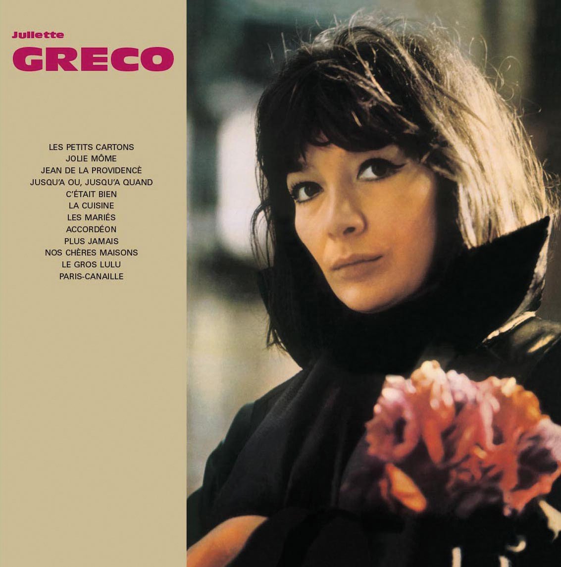 Vinyle Juliette Gréco "À L’A.B.C." - Front Cover