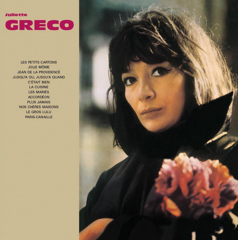 Vinyle Juliette Gréco "À L’A.B.C." - Front Cover
