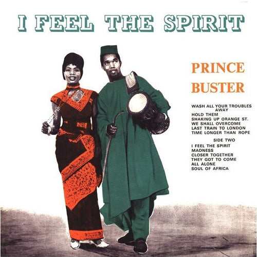 Vinyle Pince Buster "I Feel The Spirit" - Front Cover