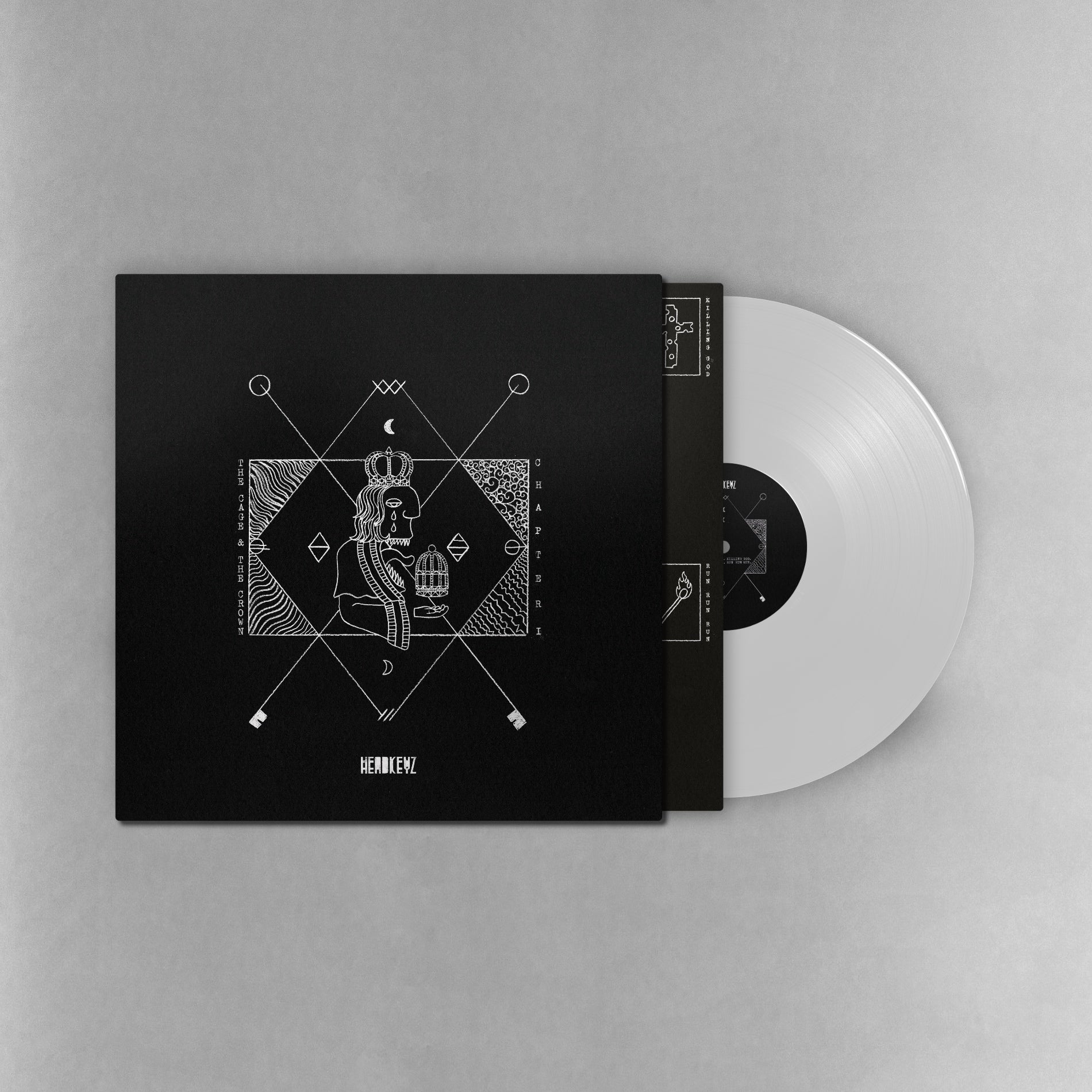 The Cage & The Crown : Chapter I - Vinyle Blanc - Front Cover
