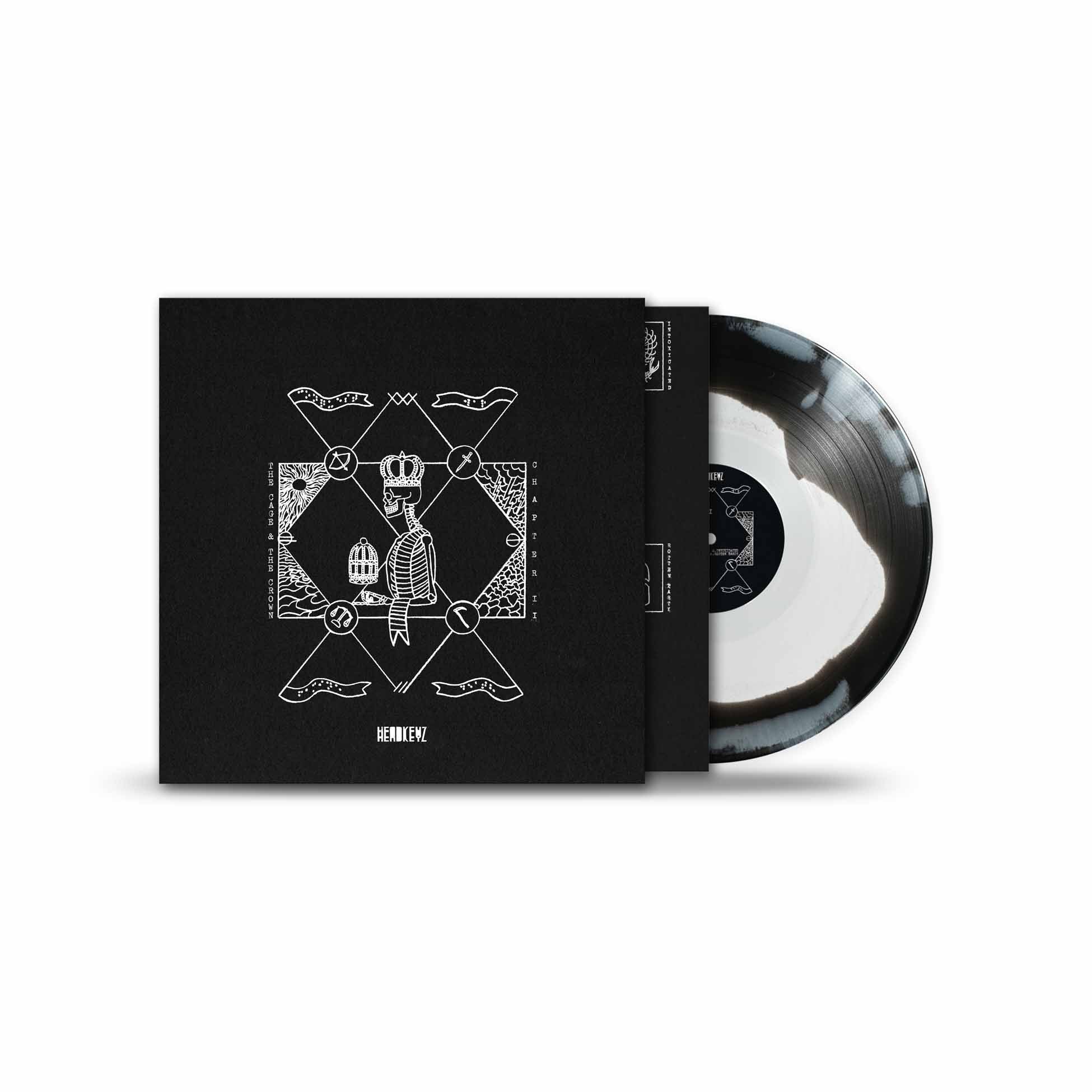 The Cage & The Crown : Chapter Ii - Vinyle Noir & Blanc - Front Cover