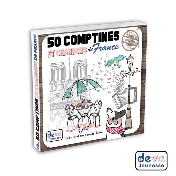 50 Comptines et chansons de France - Front Cover