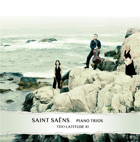Saint-Saëns, Piano Trios - Front Cover