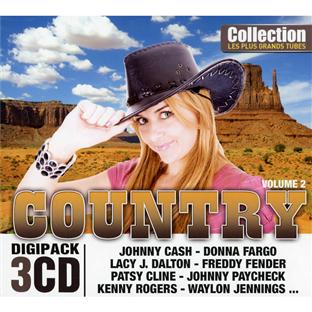Les plus grands tubes country /vol.2 - Front Cover