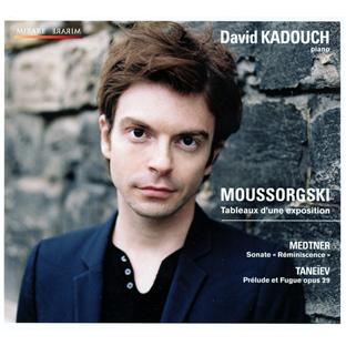 Moussorgski : tableaux d'une exposition - Medtner : sonate - Taneiev : prélude & fugue - Front Cover