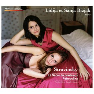 Le sacre du printemps - Pétrouchka (version piano à 4 mains) - Front Cover