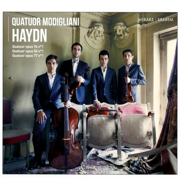 Quatuors à cordes op.50 n°1, op.76 n°1, et op.77 n°1 - Front Cover
