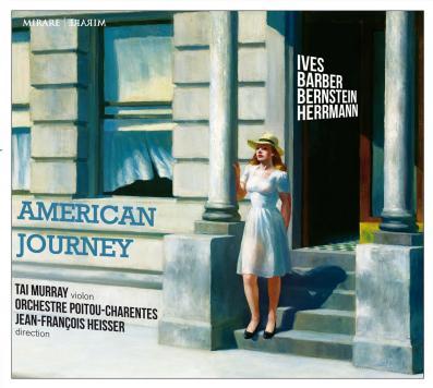 American journey, Bernstein : serenade. Herrmann : psycho suite... - Front Cover