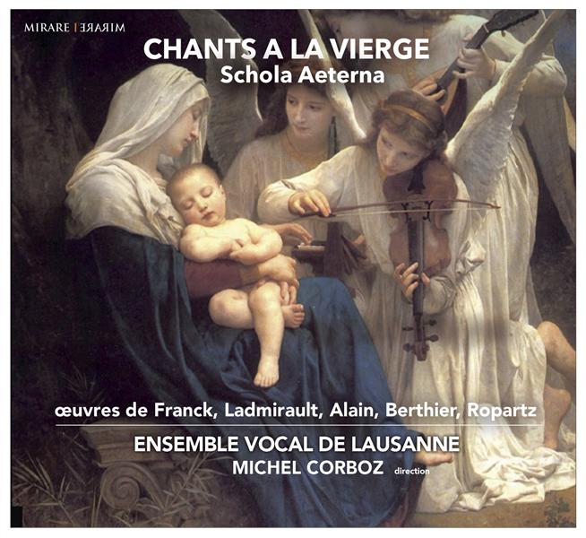 Chants à la vierge - Front Cover