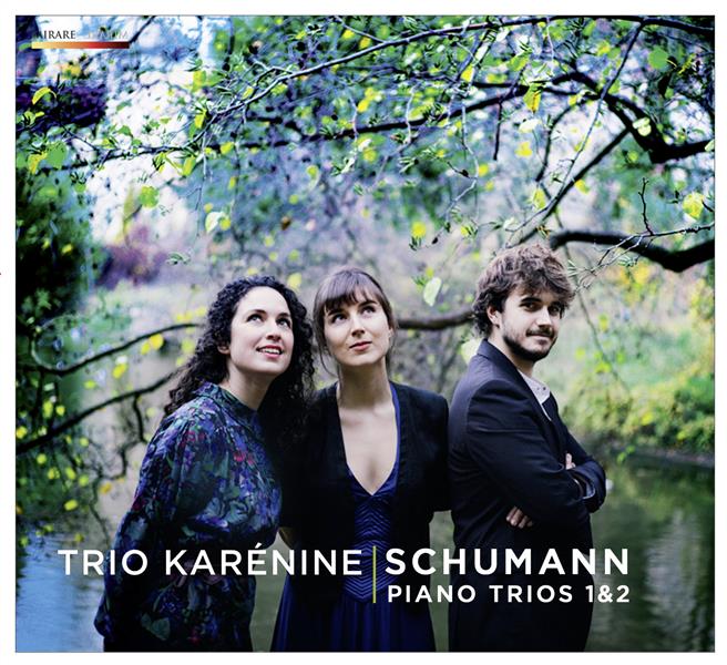 Piano trios 1 & 2 - Front Cover