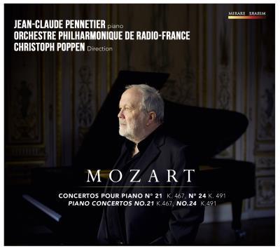 Concertos pour piano n°21 & 24 - Front Cover