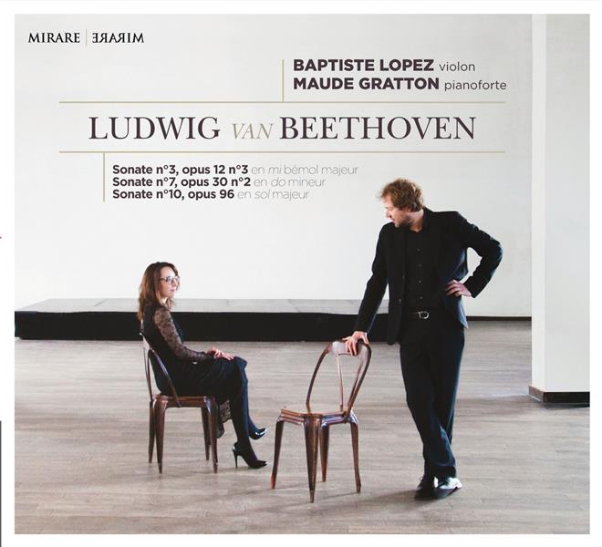 Sonates pour violon & piano n°3 op.12, 7 op.30 & 10 op.96 - Front Cover