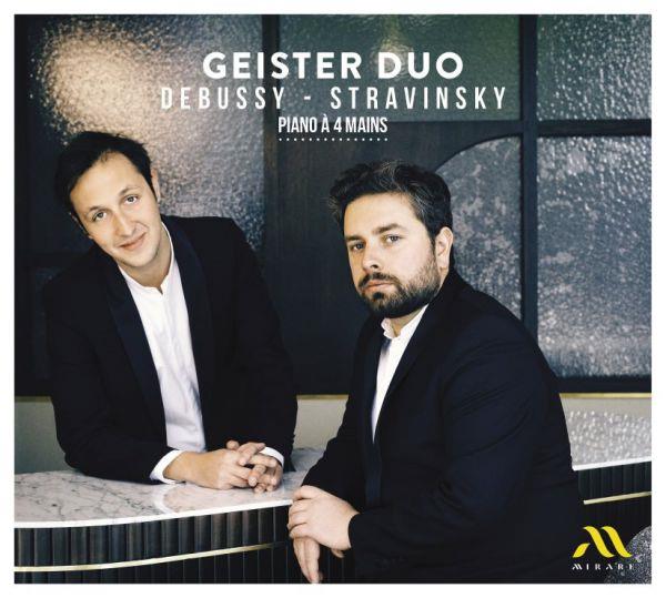 Debussy, Stravinsky : Piano à quatre mains - Front Cover