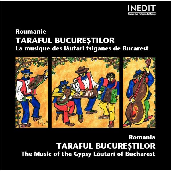 La Musique des Lăutari Tsiganes de Bucarest - Front Cover