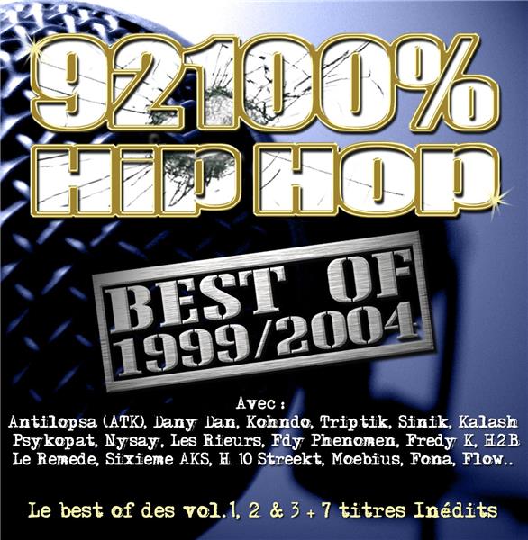 92100% hip hop - Best of - Front Cover