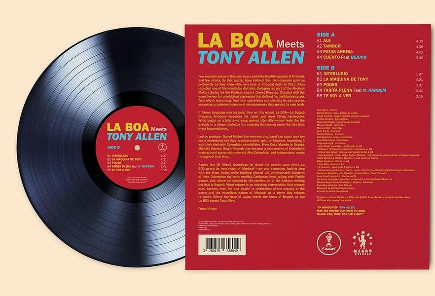 La Boa Meets Tony Allen - Front Cover